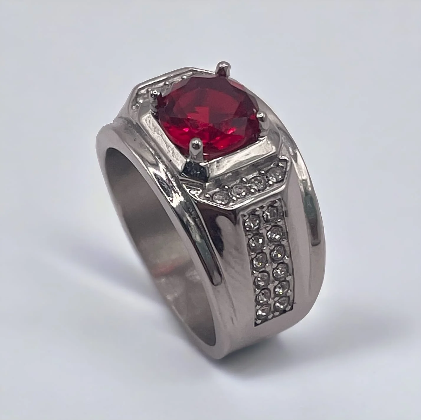Bague EMIR Homme Acier Inoxydable - Maison ZAFIR