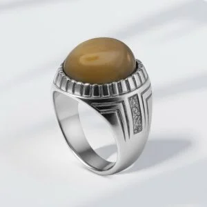 Bague SULTAN Homme Acier Inoxydable - Maison ZAFIR