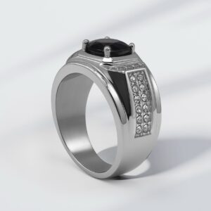 BAGUE EMIR - 67, Noir