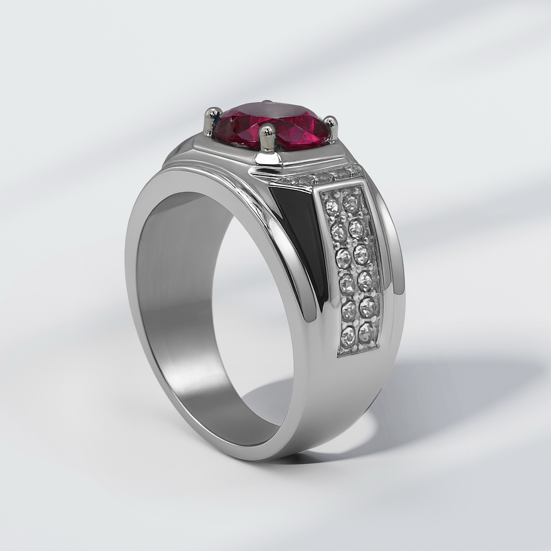 BAGUE EMIR ROUGE
