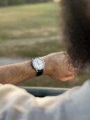 AL WAQT CUIR BLANC